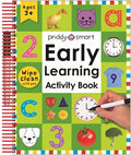 Cover Image for Early Learning Activity Book (Wipe Clean Activity Book): With Practical Exercises and Activities to Do Again and Again [With 2 Wipe-Clean Pens] -- Roger Priddy, Spiral
