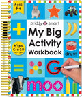 Cover Image for My Big Activity Workbook (Wipe Clean Activity Book): Practice Pen Control, Spelling, Math, and More! [With 2 Wipe-Clean Pens] -- Roger Priddy, Spiral