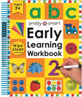 Cover Image for Early Learning Workbook (Wipe Clean Activity Book): With Practical Exercises and Activities to Do Again and Again! -- Roger Priddy, Spiral
