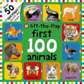Cover Image for First 100 Lift-The-Flap: Animals: Over 50 Fun Flaps to Lift and Learn -- Roger Priddy, Board Books