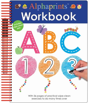 Cover Image for Alphaprints Workbook ABC (Wipe Clean Activity Book) -- Roger Priddy, Spiral