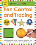 Cover Image for Pen Control and Tracing (Wipe Clean Workbook): An Introduction to Pen Control with Practical Exercises to Do Again and Again -- Roger Priddy, Spiral