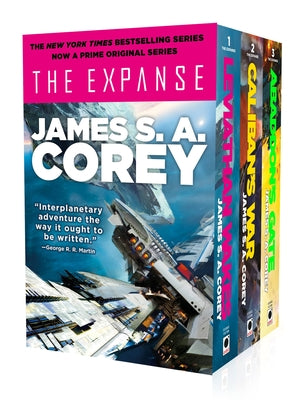 Cover Image for The Expanse Boxed Set: Leviathan Wakes, Caliban's War and Abaddon's Gate -- James S. A. Corey, Paperback