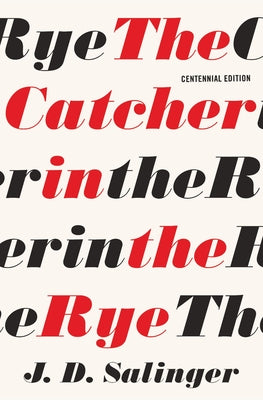 Cover Image for The Catcher in the Rye -- J. D. Salinger, Paperback