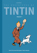 Cover Image for The Adventures of Tintin: Volume 1: Tintin in the Land of the Soviets / Tintin in America -- Hergé, Hardcover