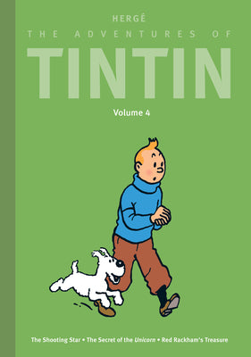 Cover Image for The Adventures of Tintin: Volume 4: The Shooting Star / The Secret of the Unicorn / Red Rackham's Treasure -- Hergé, Hardcover
