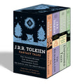 Cover Image for Tolkien Fantasy Tales Box Set (the Tolkien Reader, the Silmarillion, Unfinished Tales, Sir Gawain and the Green Knight): Essays, Epics, and Translatio -- J. R. R. Tolkien, Boxed Set