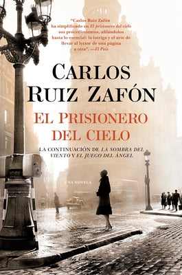 Cover Image for El Prisionero del Cielo / The Prisoner of Heaven -- Carlos Ruiz Zafón, Paperback