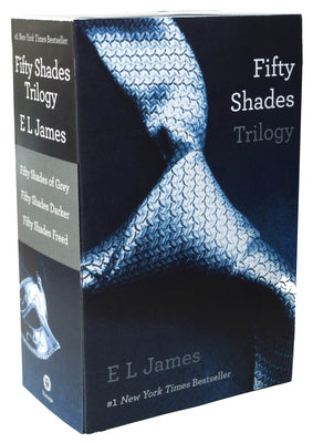 Cover Image for Fifty Shades Trilogy: Fifty Shades of Grey, Fifty Shades Darker, Fifty Shades Freed 3-Volume Boxed Set -- E. L. James, Paperback