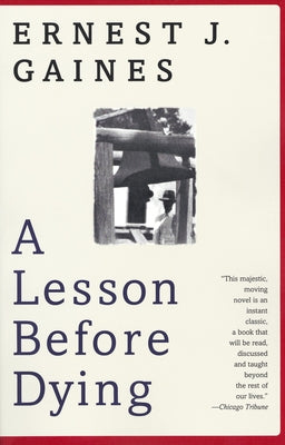 Cover Image for A Lesson Before Dying -- Ernest J. Gaines, Paperback