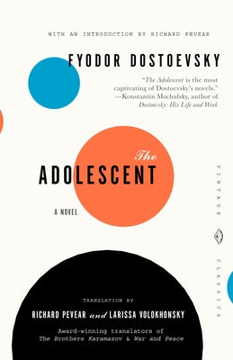 Cover Image for The Adolescent -- Fyodor Dostoyevsky, Paperback