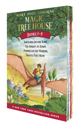 Cover Image for Magic Tree House #1-4 -- Mary Pope Osborne, Boxed Set