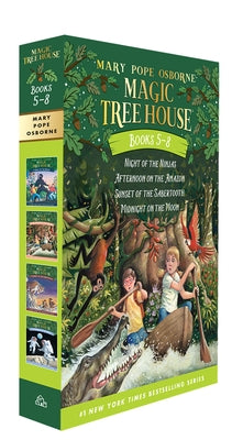 Cover Image for Magic Tree House Books 5-8 Boxed Set -- Mary Pope Osborne, Boxed Set