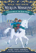 Cover Image for Blizzard of the Blue Moon [With Sticker] -- Mary Pope Osborne, Paperback