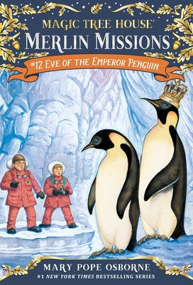 Cover Image for Eve of the Emperor Penguin [With Sticker(s)] -- Mary Pope Osborne, Paperback