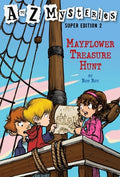 Cover Image for A to Z Mysteries Super Edition 2: Mayflower Treasure Hunt -- Ron Roy, Paperback