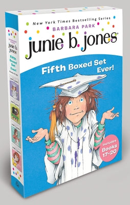 Cover Image for Junie B. Jones Fifth Boxed Set Ever!: Books 17-20 [With Collectible Stickers] -- Barbara Park, Boxed Set