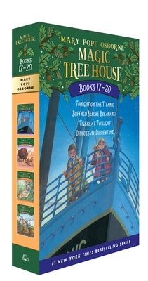 Cover Image for Magic Tree House Books 17-20 Boxed Set: The Mystery of the Enchanted Dog -- Mary Pope Osborne, Boxed Set