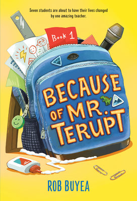 Cover Image for Because of Mr. Terupt -- Rob Buyea, Paperback