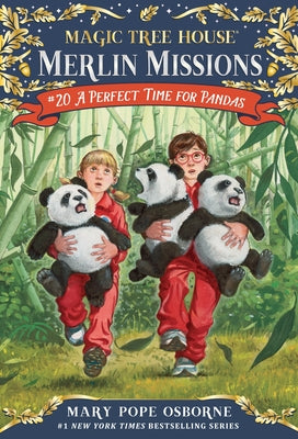 Cover Image for A Perfect Time for Pandas [With Sticker(s)] -- Mary Pope Osborne, Paperback