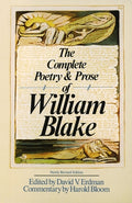 Cover Image for The Complete Poetry & Prose of William Blake -- William Blake, Paperback