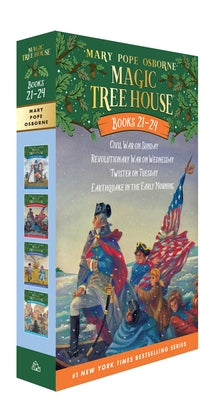 Cover Image for Magic Tree House Books 21-24 Boxed Set: American History Quartet -- Mary Pope Osborne, Paperback