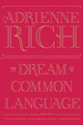 Cover Image for The Dream of a Common Language: Poems 1974-1977 -- Adrienne Rich, Paperback