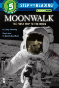 Cover Image for Moonwalk: The First Trip to the Moon -- Judy Donnelly, Paperback