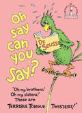 Cover Image for Oh, Say Can You Say? -- Dr Seuss, Hardcover