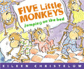 Cover Image for Five Little Monkeys Jumping on the Bed -- Eileen Christelow, Paperback
