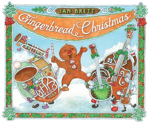 Cover Image for Gingerbread Christmas -- Jan Brett, Hardcover