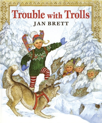 Cover Image for Trouble with Trolls -- Jan Brett, Hardcover