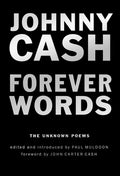 Cover Image for Forever Words: The Unknown Poems -- Johnny Cash, Paperback