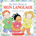 Cover Image for My First Book of Sign Language -- Joan Holub, Paperback