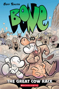 Cover Image for The Great Cow Race: A Graphic Novel (Bone #2): Volume 2 -- Jeff Smith, Paperback