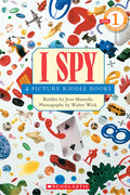 Cover Image for I Spy: 4 Picture Riddle Books (Scholastic Reader, Level 1) -- Jean Marzollo, Hardcover