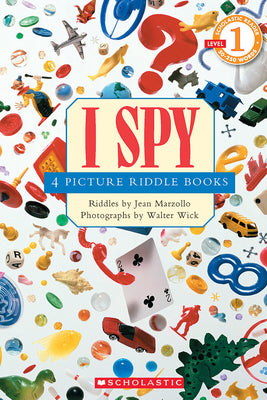 Cover Image for I Spy: 4 Picture Riddle Books (Scholastic Reader, Level 1) -- Jean Marzollo, Hardcover