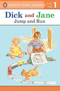 Cover Image for Dick and Jane Jump and Run (Penguin Young Reader Level 1) -- Penguin Young Readers, Paperback
