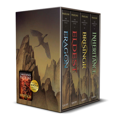 Cover Image for The Inheritance Cycle 4-Book Trade Paperback Boxed Set: Eragon; Eldest; Brisingr; Inheritance -- Christopher Paolini, Paperback