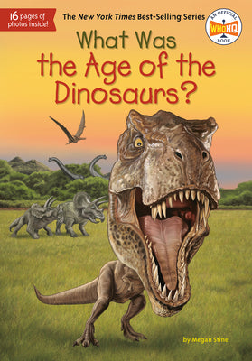 Cover Image for What Was the Age of the Dinosaurs? -- Megan Stine, Paperback