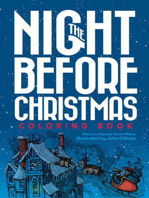 Cover Image for The Night Before Christmas Coloring Book -- John O'Brien, Paperback