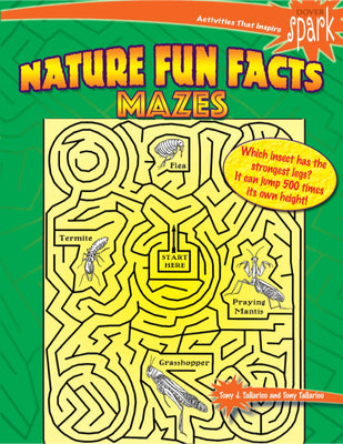 Cover Image for Spark Nature Fun Facts Mazes -- Tony J. Tallarico, Paperback