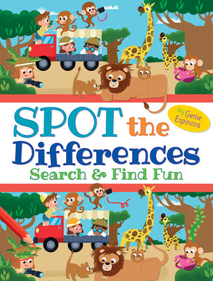 Cover Image for Spot the Differences: Search & Find Fun -- Genie Espinosa, Paperback