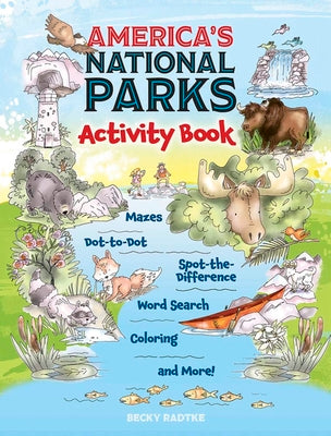 Cover Image for America's National Parks Activity Book -- Becky Radtke, Paperback