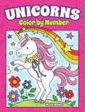 Cover Image for Unicorns Color by Number -- Noelle Dahlen, Paperback