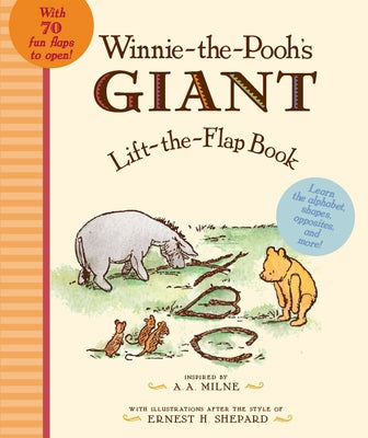 Cover Image for Winnie the Pooh's Giant Lift The-Flap -- A. A. Milne, Board Books