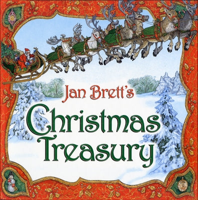 Cover Image for Jan Brett's Christmas Treasury -- Jan Brett, Hardcover