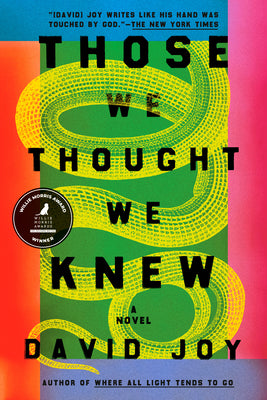 Cover Image for Those We Thought We Knew -- David Joy, Paperback
