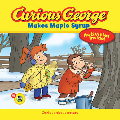Cover Image for Curious George Makes Maple Syrup (Cgtv 8x8): A Winter and Holiday Book for Kids -- H. A. Rey, Paperback