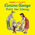 Cover Image for Curious George Visits the Library -- H. A. Rey, Paperback